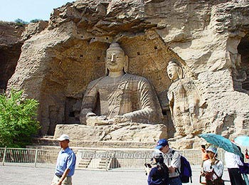 Buddha Statue, Yungang Grottoes, Datong